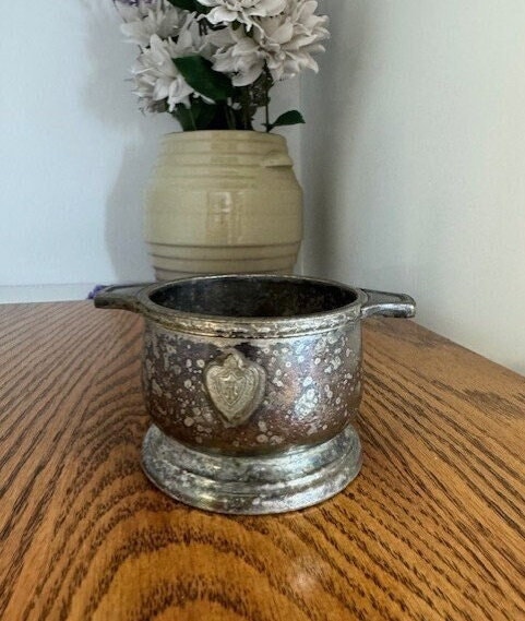 Deshler-Hilton Silver International Silver Co. Vintage Soldered Sugar Dish