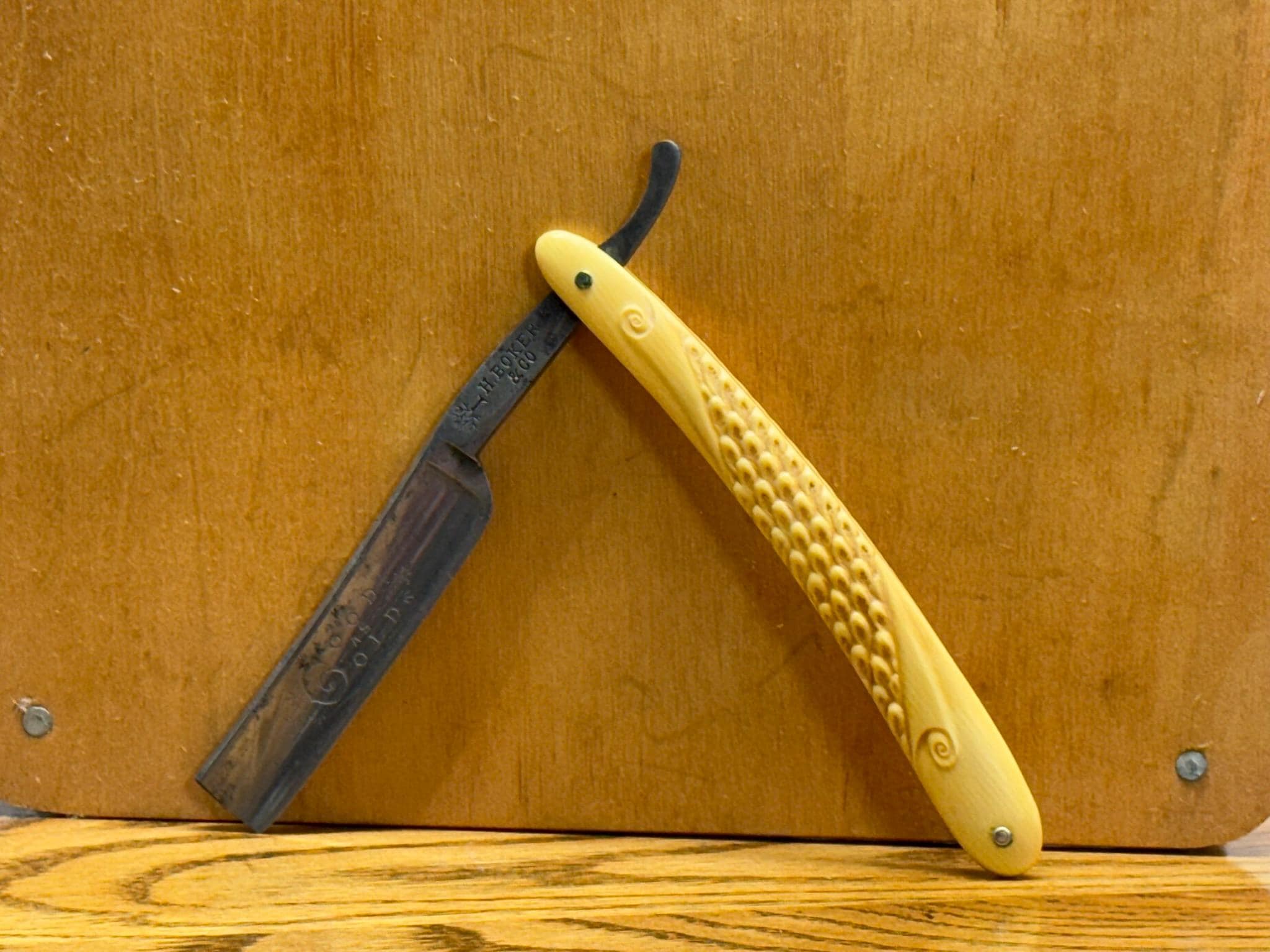 Straight Razor- H. Boker & Co. "Good as Gold" Razor