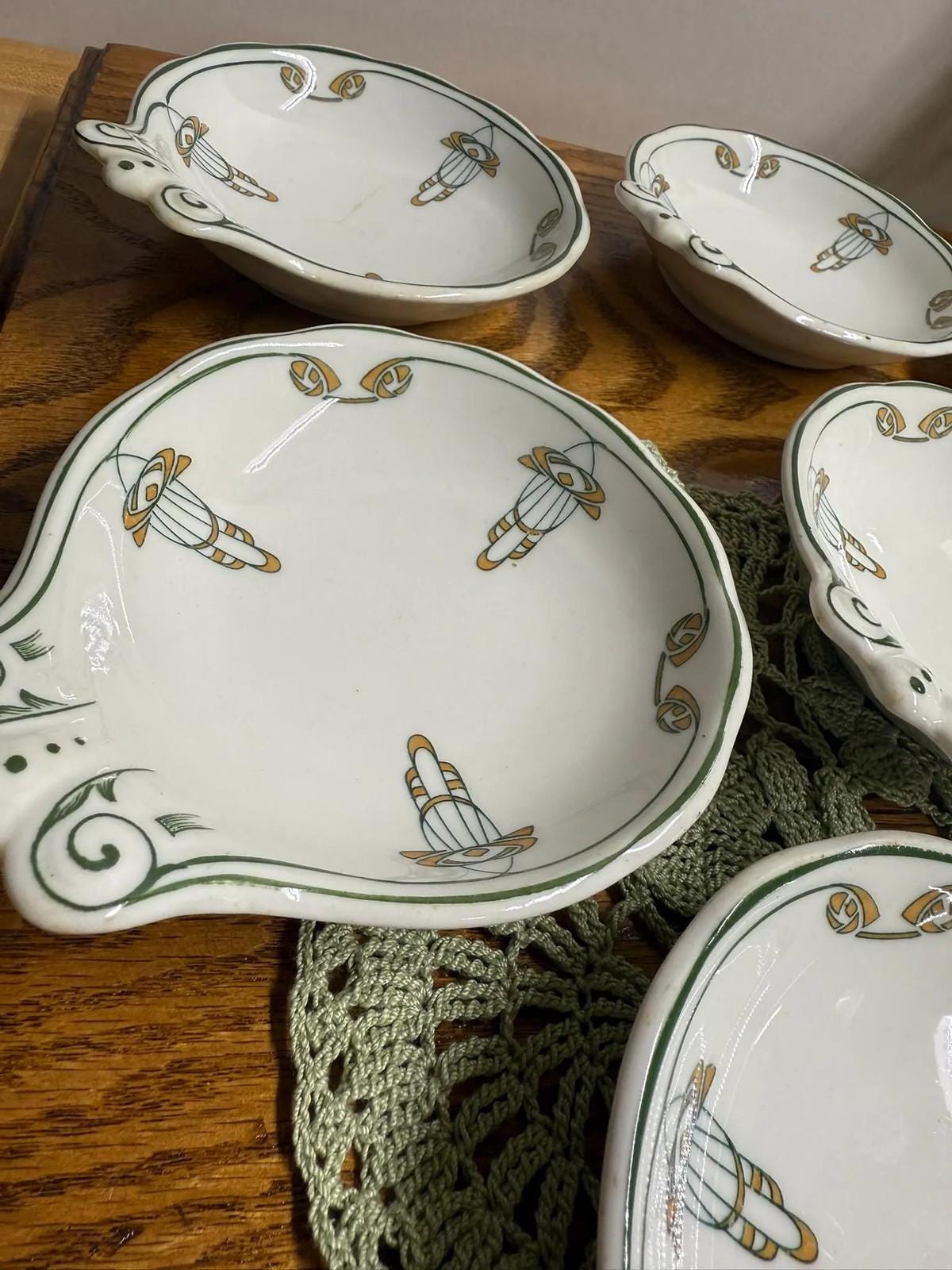 O.p. co syracuse china thebes pattern ceramic porringer bowl (sold individually)
